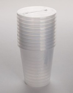 KH 7oz 사출 위생컵 500개 (투명) 식당컵 음료수컵 일회용투명컵 배달 컵